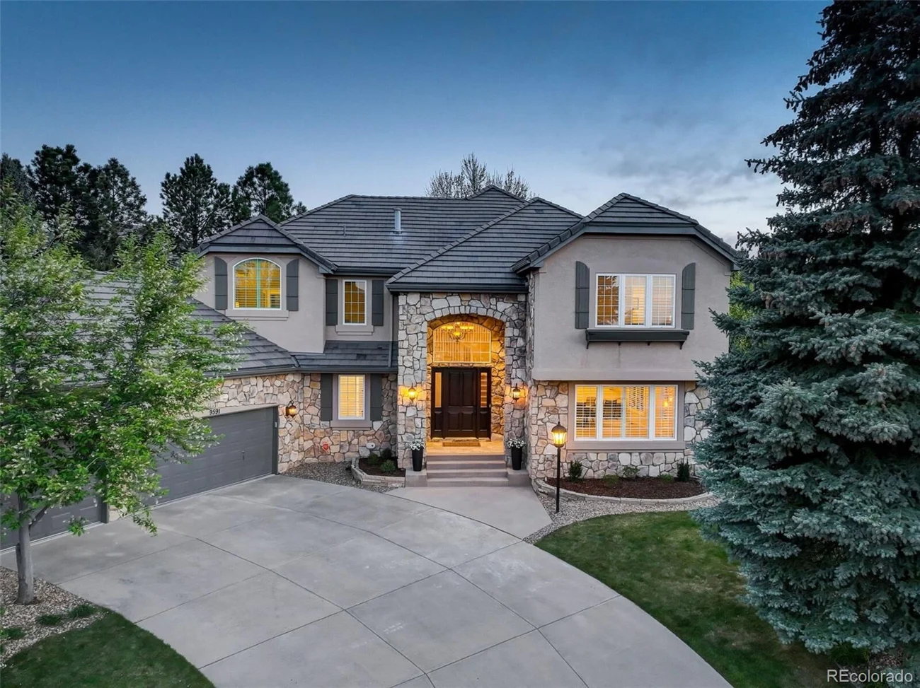 9591 E Hidden Hill Lane, a published McFall Draheim Group sale in Lone Tree